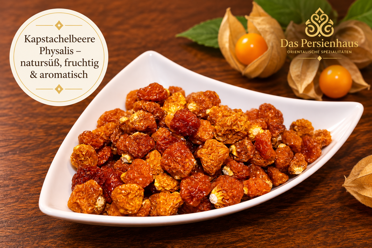Getrocknete Kapstachelbeeren – Physalis naturbelassen & ungeschwefelt