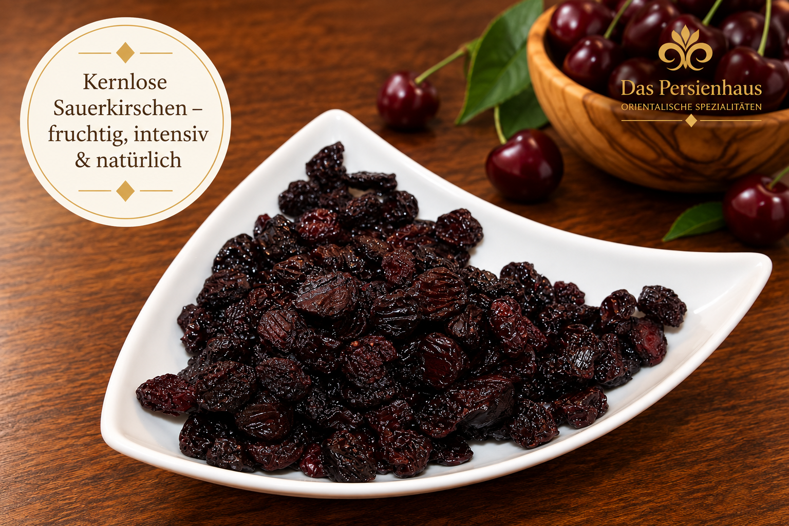 Getrocknete Sauerkirschen – entsteint, naturbelassen & ohne Zuckerzusatz