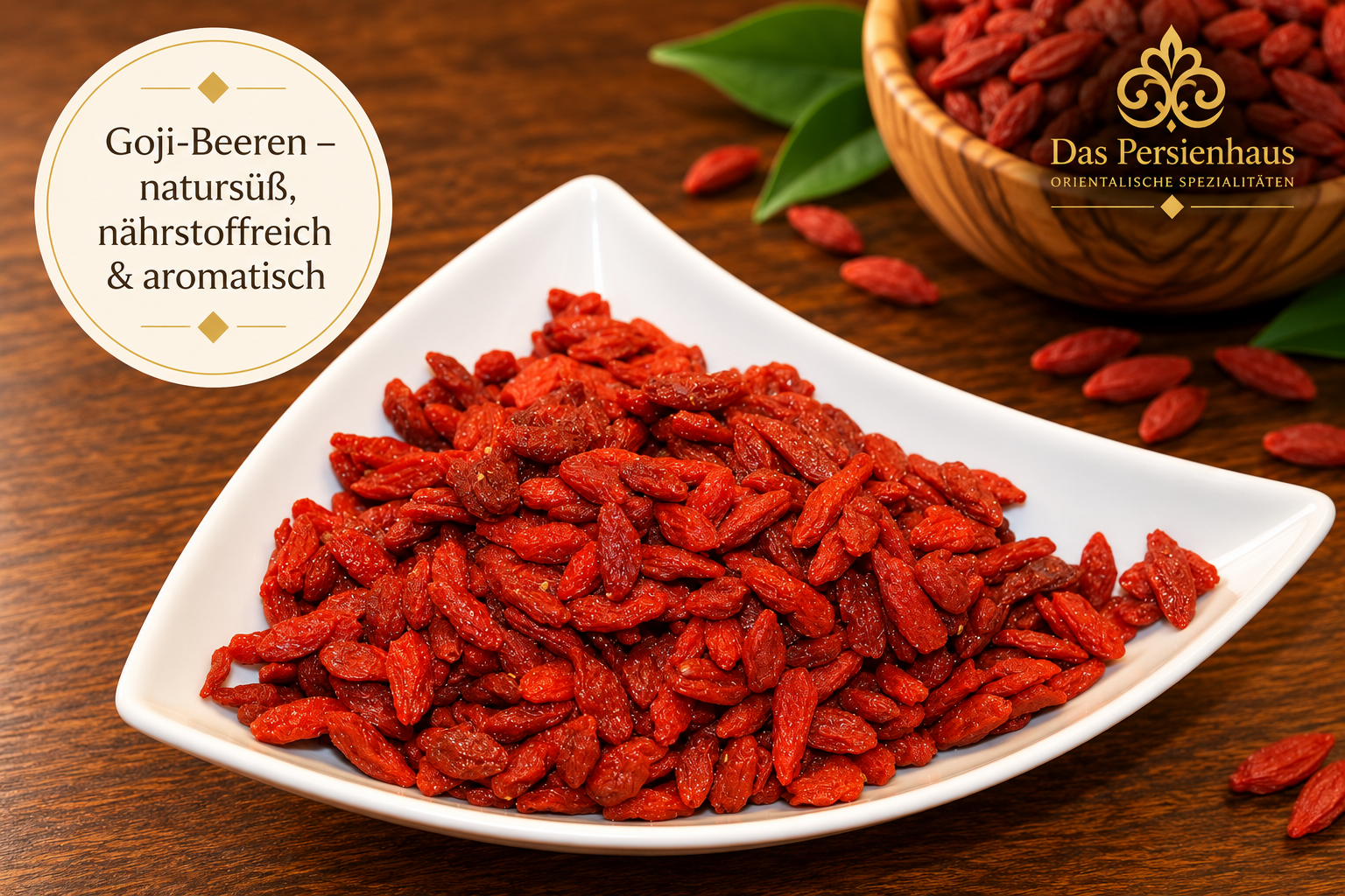 Goji Beeren – getrocknet, naturbelassen & ohne Zuckerzusatz 1 Goji Beeren – Getrocknet