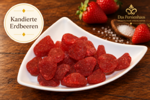 Kandierte Erdbeeren – Getrocknet