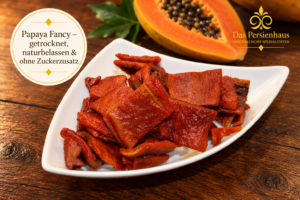 Papaya Fancy – getrocknet, naturbelassen & ohne Zuckerzusatz 31 Papaya Fancy – Getrocknet
