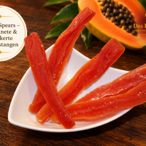 Papaya Spears – Getrocknete