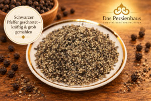 Schwarzer Pfeffer Geschrotet