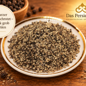 Schwarzer Pfeffer Geschrotet