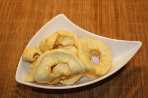 Zuckerfreie Apfelringe – Natürlicher Genuss ohne Zuckerzusatz 28 Apfelringe Natur