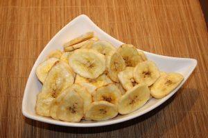 Bananenchips mit Honig - Gesunder Snack für unterwegs 24 Bananenchips