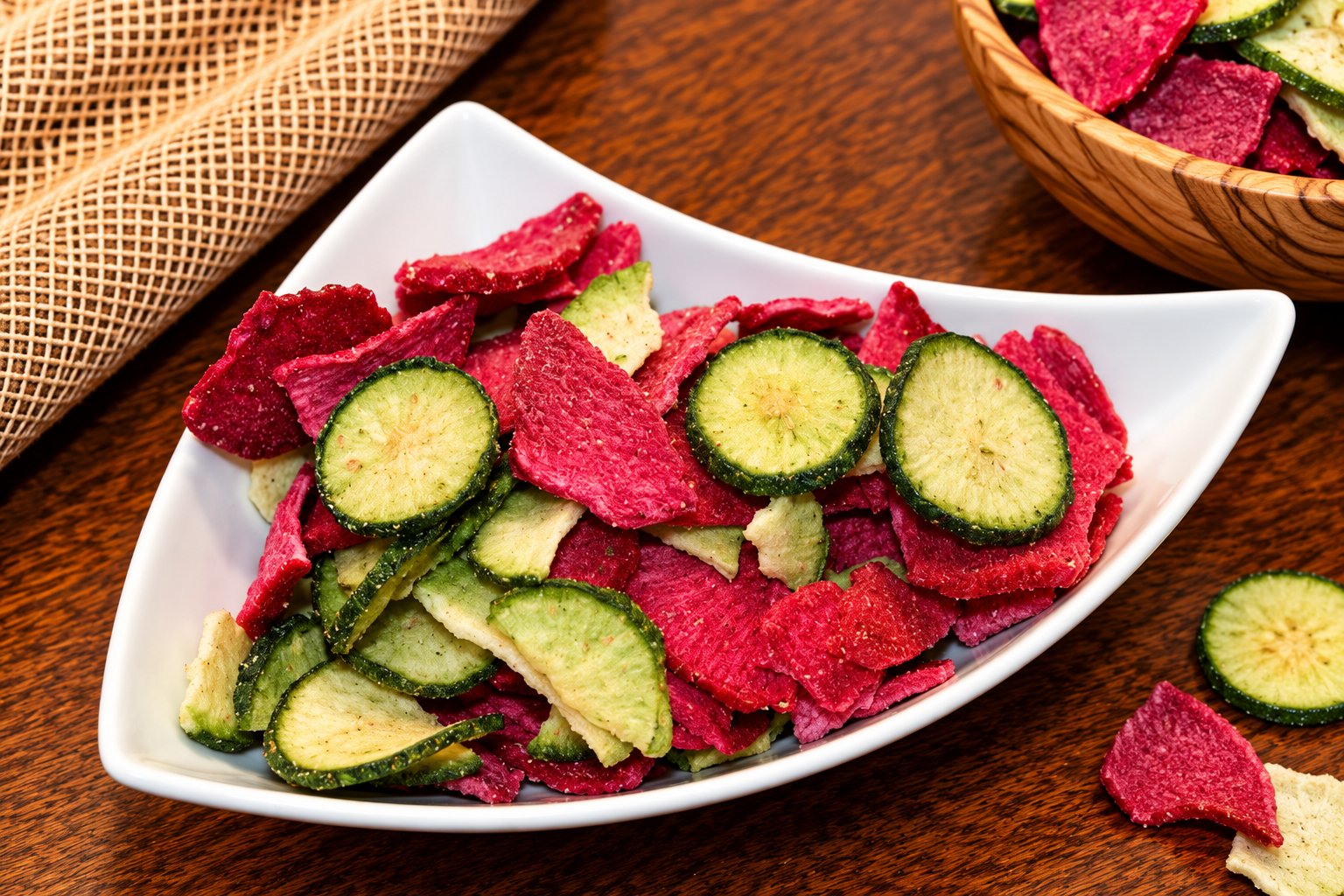 Gemüse Rettich Chips – Der gesunde Knabberspaß