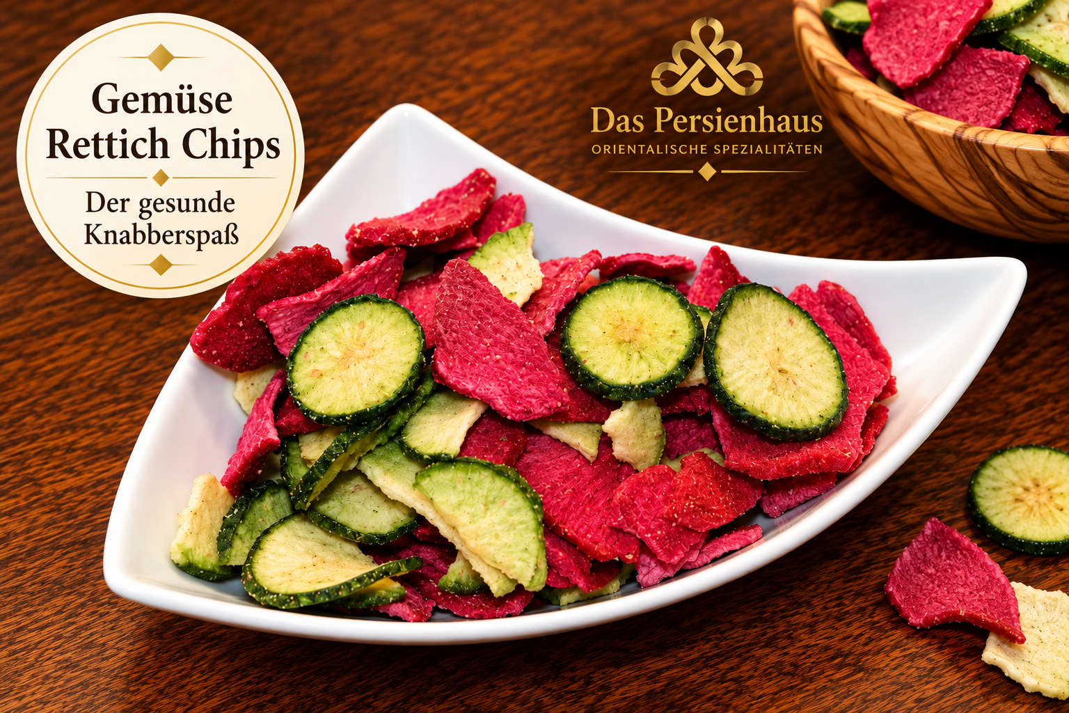 Gemüse Rettich Chips – Der gesunde Knabberspaß