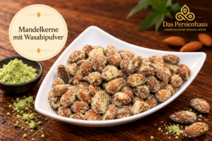 Mandelkerne Mit Wasabi Sojasauce