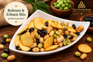 Bohnen Erbsen Mix Im Keramikschälchen