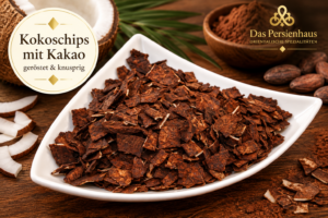 Kakao Kokoschips Im Rustikalen Stil