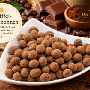 Trüffel Kaffeebohnen Im Rustikalen Stillleben